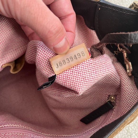 Vintage Dooney&Bourke tan suede handbag - Picture 4 of 14